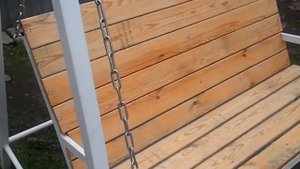 Садовые качели своими руками. Бюджетный вариант. Размеры и расходы