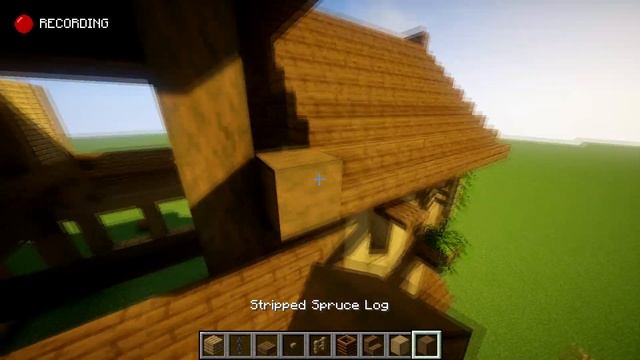 MINECRAFT: How to build a BIG WOODEN MANSION!!!