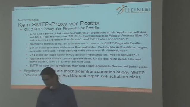 Peer Heinlein: Best Practice für stressfreie Mailserver