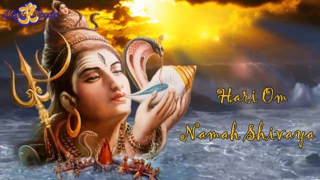 Hari Om Namah Shivaya ॐ VERY POWERFUL MANTRA REMOVES ALL OBSTACLES ॐ Shivaya Namo смотреть онлайн