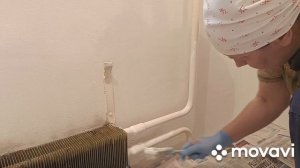 Покраска труб отопления