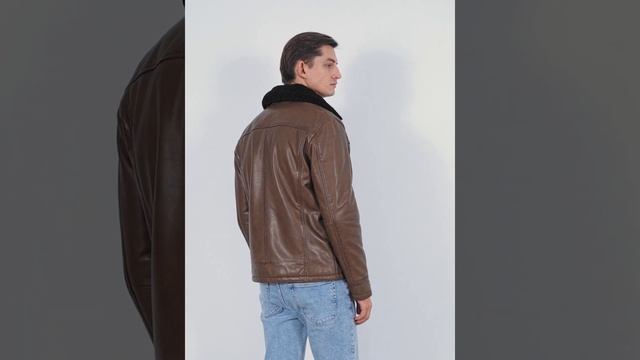 TOTOGROUP – Кожаная куртка, арт.: 07222499 смотреть онлайн