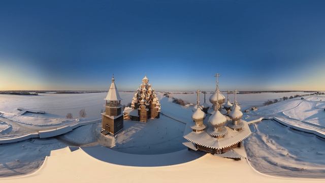 Air pano Кижи.