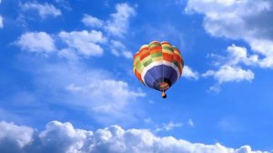 Футаж с воздушным шаром