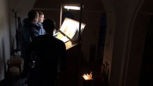 Трио СПАС - Трисвятое «Святый Боже», муз. У. Танделова, фрагмент службы.