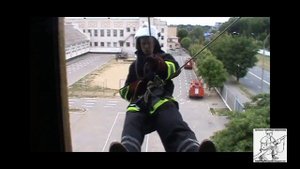Самоспасание с 4 го этажа учебной башни