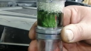 Тест двигателя Мерседес М276 на наличие СО2 в системе охлаждения