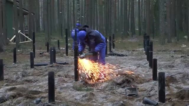 фундамент из кирпича смотреть онлайн