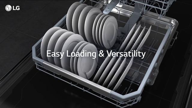 LG QuadWash Dishwasher - Easy Rack смотреть онлайн