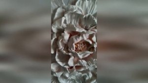 Барельеф. Пион. Скульптурная лепка пиона