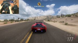 900 HP Ferrari J50 | FORZA HORİZON 5 | Steering Wheel + Shifter (4K)