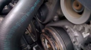 Шум на холодную и вибрация ремня N47
