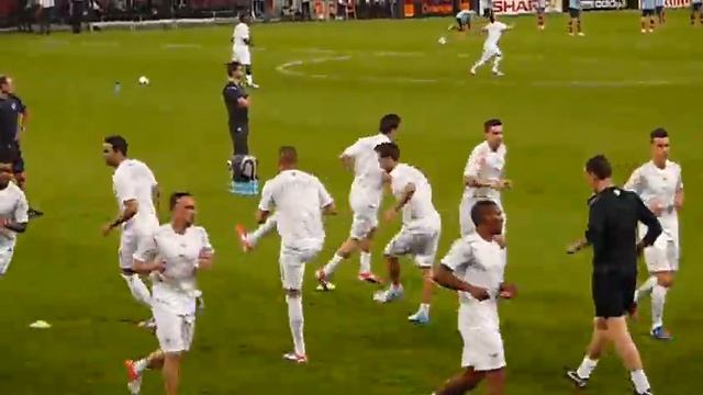 Сборная Франции. Разминка на Донбас-Арене смотреть онлайн