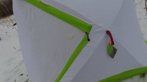 лотос куб-4 термо компакт лонг, лучшая трехслойная палатка куб для суточной зимней рыбалки на льду.