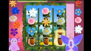 Лунтик с бабочкой Моной занимается флористикой  Развивающая игра