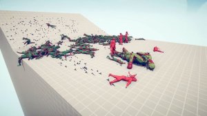 100x ZOMBIE + GIANT vs 5x EVERY GOD - 🏹 Totally Accurate Battle Simulator TABS