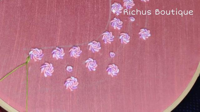 Handembroidery Neck Design for chudi /Kurthi || Neck Design || Handmade