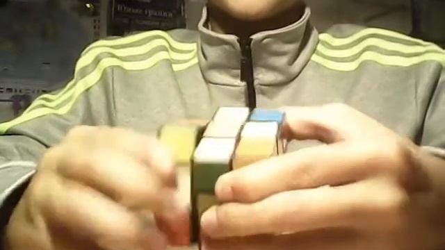 Как собрать КУБИК РУБИКА 3х3? САМЫЙ ПРОСТОЙ СПОСОБ! Часть #1. смотреть онлайн