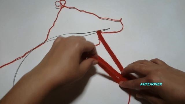 МК Вяжем повязку из комплекта ''ВЕСЕННИЙ''