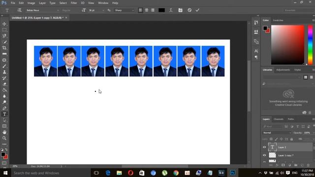 How To Create Photo 3x4 & 4x6 In Adobe Photoshop CC 2015 смотреть онлайн
