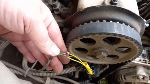 Заглох. Машина не завелась. Обрыв провода на разъёме ДПКВ. ВАЗ 2114