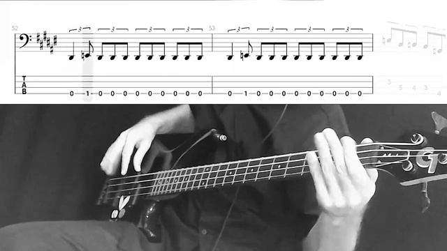 Postmortem by Slayer - Bass Cover (tablature & notation included)