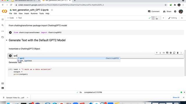 Text Generation with GPT-2 Model -- Machine Learning, Artificial Intelligence смотреть онлайн