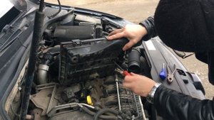 Замена воздушного фильтра на Volkswagen Golf VII