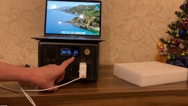 Зарядная станция Bluetti EB3A Распаковка смотреть онлайн