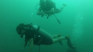 Scuba Diving a Ship Wreck in Koh Chang Thailand - HTMS Chang