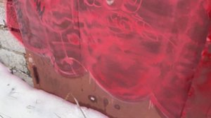 GRAFFITI FULL PROCESS // ROUZ59 // PIECE IN THE COLD // #граффити #теги #214