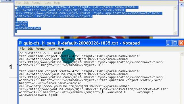 Import and Export: Test Questions for Moodle: Teachers! Stop Pushing Paper! смотреть онлайн