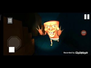 Губка боб убийца в игре krusty krab nightmare.