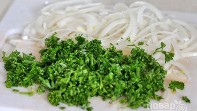Русский салат из баклажанов