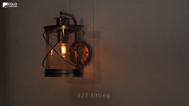 Уличный настенный светильник Eglo Hilburn 1 94866 смотреть онлайн