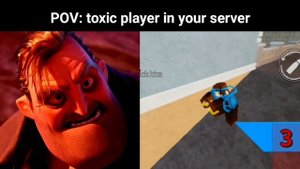MR INCREDIBLE BECOMING ANGRY ROBLOX ARSENAL PAIN