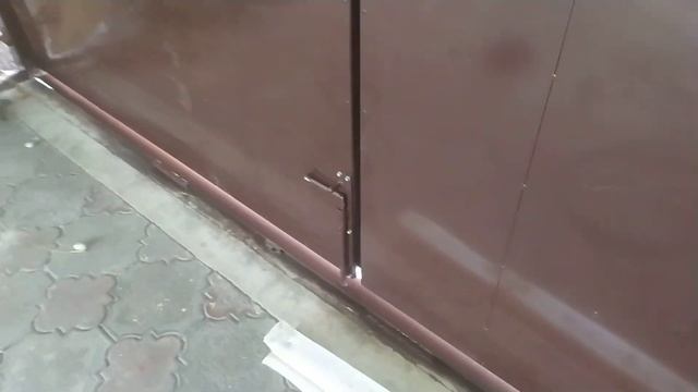 Кованые ворота из профильной трубы, своими руками 4