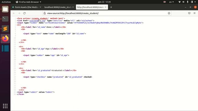 Django Full Course - 18 - Django Form Assets. Media class (css and js for forms)