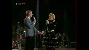 Helena Vondráčková a Jiří Korn - Slunce (Come vorrei) LIVE, stepařské vystoupení