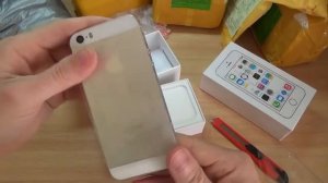 Копия iphone 5 с aliexpress. Распаковываем посылку!