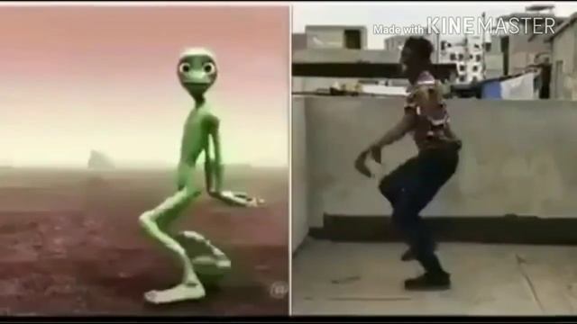 Alian Froggy Dance || Green Frog dance ||Dame tu cosita ? ?