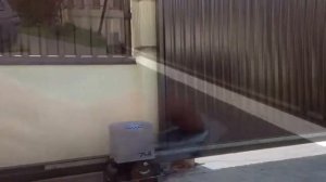 Откатные ворота с автоматикой FAAC 741