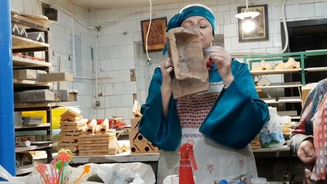 Клинская керамическая мастерская. Производство изразцов.