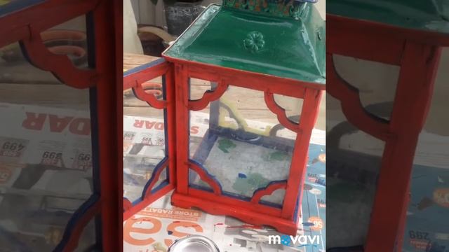 Реставрация фонаря для свечи . Мои норвежские хобби . смотреть онлайн