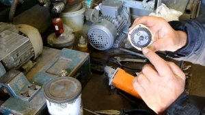 Ремонт болгарки- замена пары