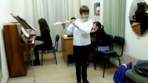 Flute Флейта_Шутка_ Бах