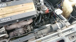 Saab 9000 2.0 turbo и дмрв от волги