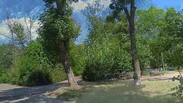 Прогулка Аршинцево. Обрыв, парк,сквер
