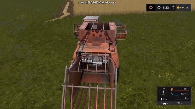 БУДНИ ТРАКТОРИСТА!Farming simulator 2017 2.VORTEX