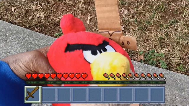 Angry Birds Plush Short: Red in Minecraft смотреть онлайн